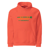 Major Fundamentals grren/orange raglan hoodie