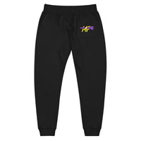 MF purple fleece sweatpants