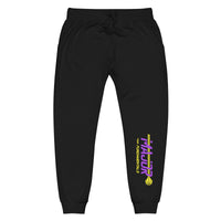 MF purple fleece sweatpants