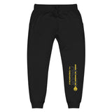 MF yellow/black fleece sweatpants