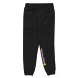 MF purple fleece sweatpants