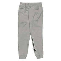 MF white fleece sweatpants