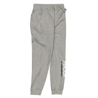 MF white fleece sweatpants