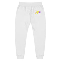 MF purple fleece sweatpants