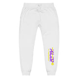 MF purple fleece sweatpants