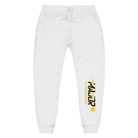 MF yellow/black fleece sweatpants