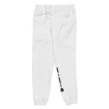 MF white fleece sweatpants