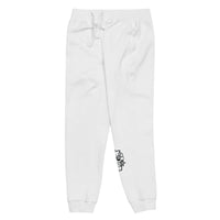 MF magic white fleece sweatpants