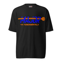 MajorFundamentals orange.blue performance crew neck t-shirt