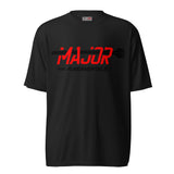 MajorFundamentals black/red performance t-shirt