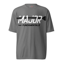 Major Fundamentals white/black performance t-shirt