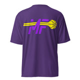 MajorFundamentals purple/gold performance t-shirt