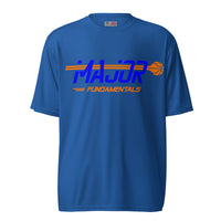 MajorFundamentals orange.blue performance crew neck t-shirt