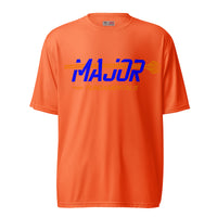 MajorFundamentals orange.blue performance crew neck t-shirt