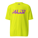 MajorFundamentals purple/gold performance t-shirt