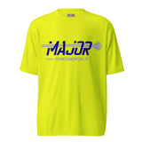 MajorFundamentals blue/gray performance crew neck t-shirt