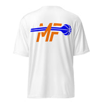 MajorFundamentals orange.blue performance crew neck t-shirt