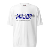 MajorFundamentals blue/gray performance crew neck t-shirt