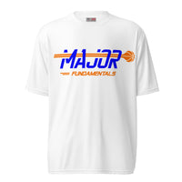 MajorFundamentals orange.blue performance crew neck t-shirt