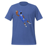 EndZone Dive blue t-shirt