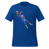 EndZone Dive blue t-shirt