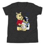 Youth PooH vs R2D2 Short Sleeve T-Shirt