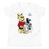 Youth PooH vs R2D2 Short Sleeve T-Shirt