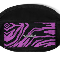 Purple Zebra Fanny Pack