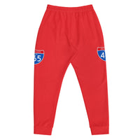 465 Men's Joggers red