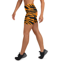 Tiger Yoga Shorts