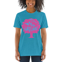 PinkNBlue tree t-shirt