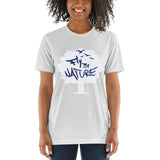 White/Blue Tree t-shirt