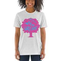 PinkNBlue tree t-shirt