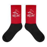 Red “No Tree” Socks