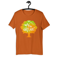 TieDye Tree Orange T-Shirt