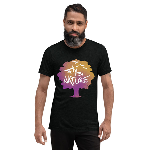Purple Sunset T e Dye Tree t-shirt
